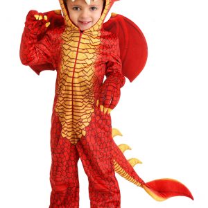 Toddler Deluxe Red Dragon Costume