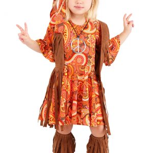 Toddler Fringe Hippie Costume