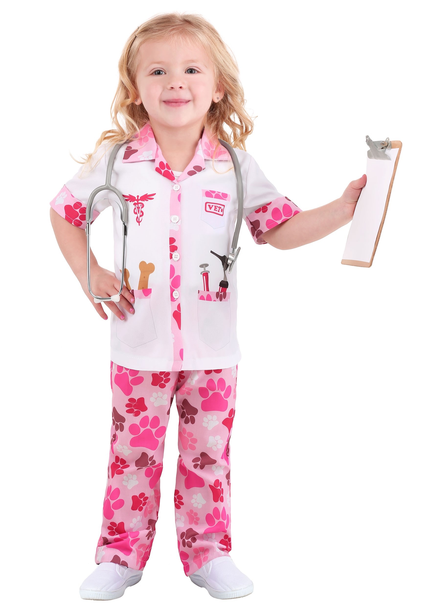 Toddler Girl’s Veterinarian Costume