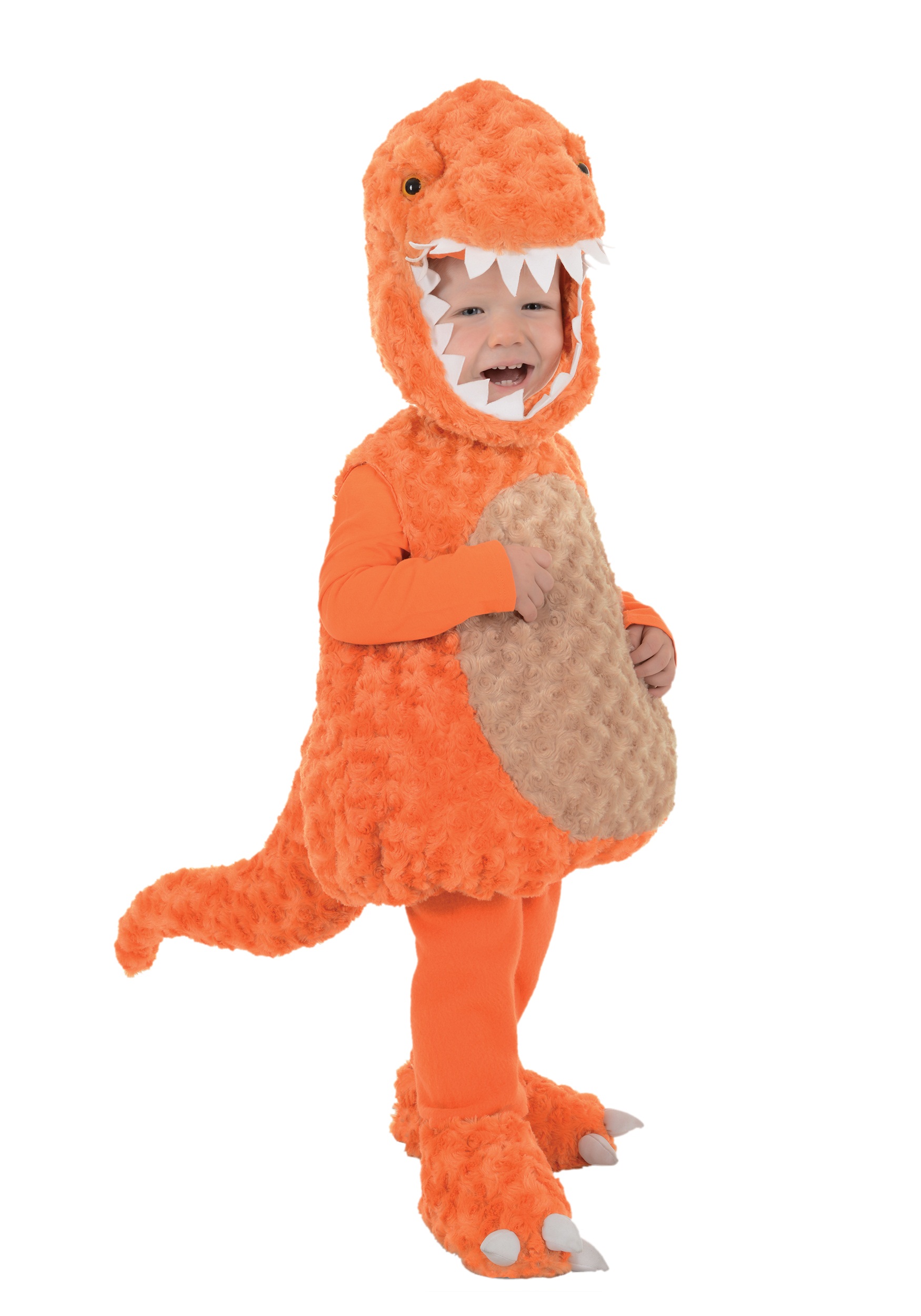 Toddler Orange T-Rex Costume