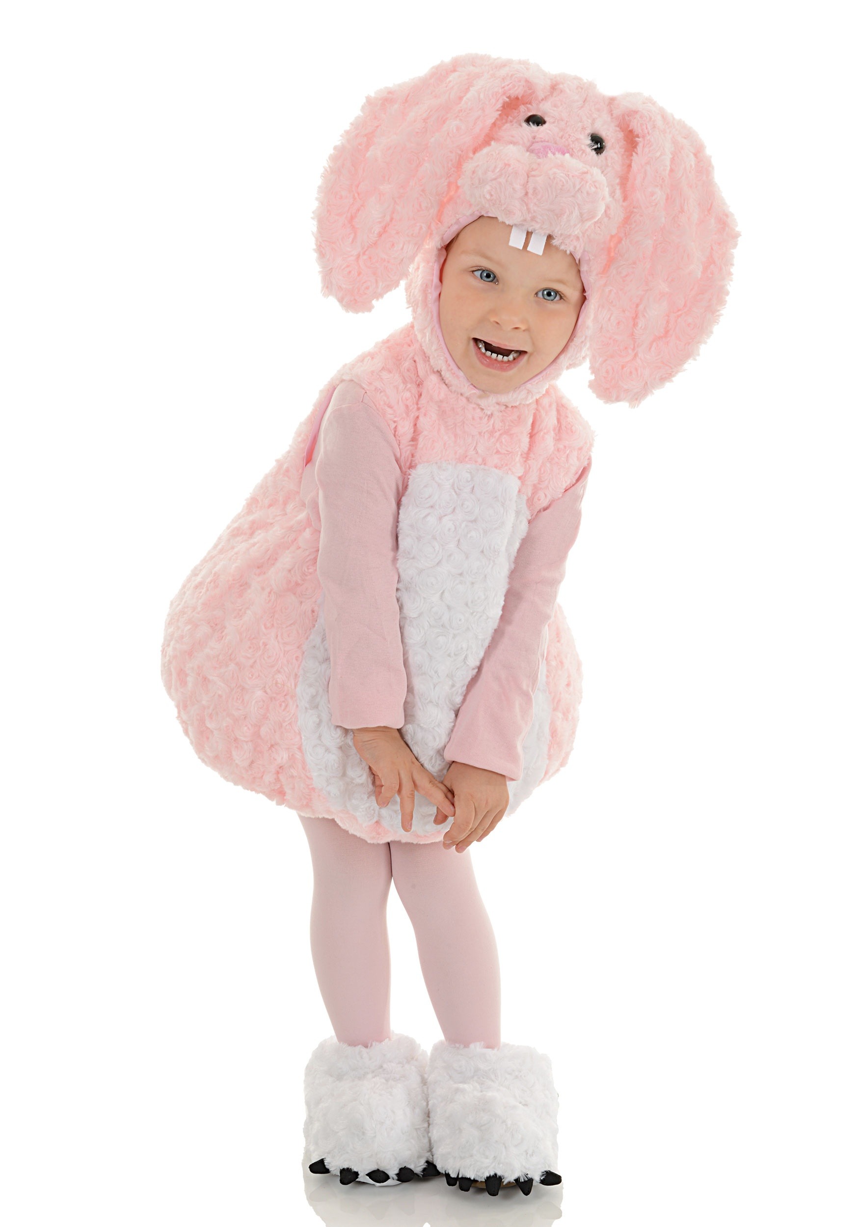 Toddler Pink Bunny Bubble Costume for Girls