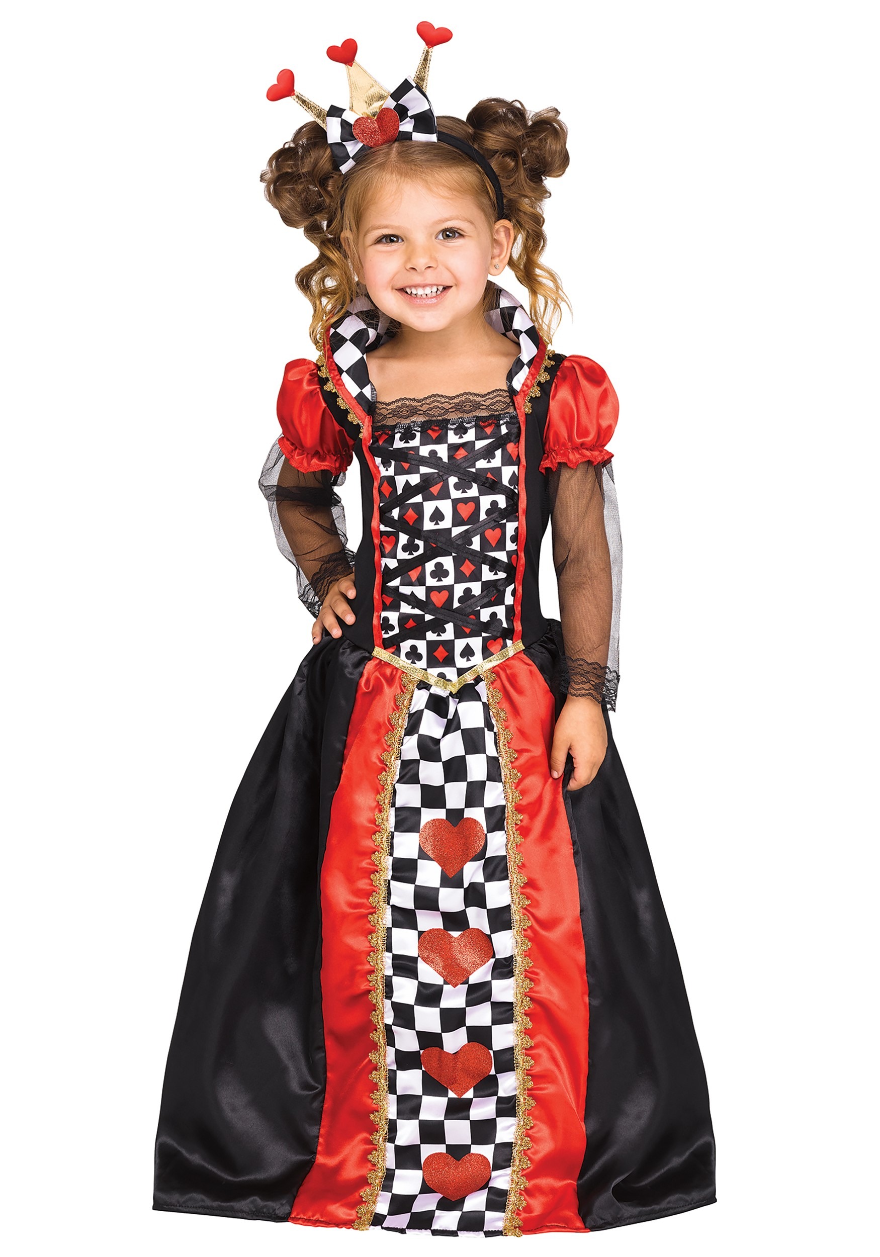 Toddler Queen of Hearts Costume