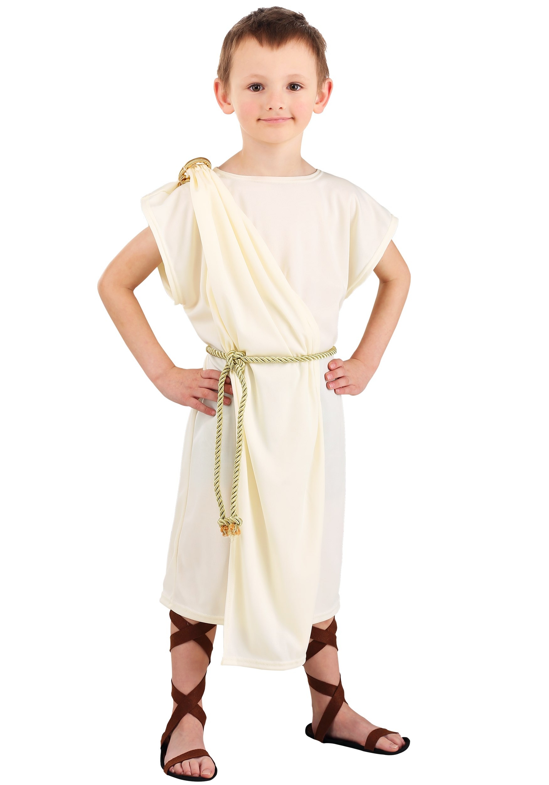 Toddler Roman Toga Costume