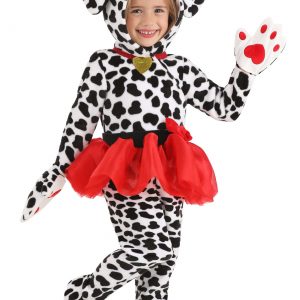 Toddler Soft Dalmatian Tutu Costume