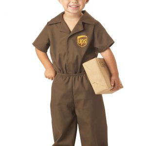 Toddler UPS Delivery Costume