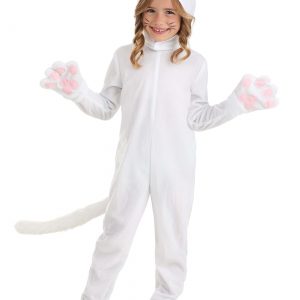 Toddler White Cat Costume