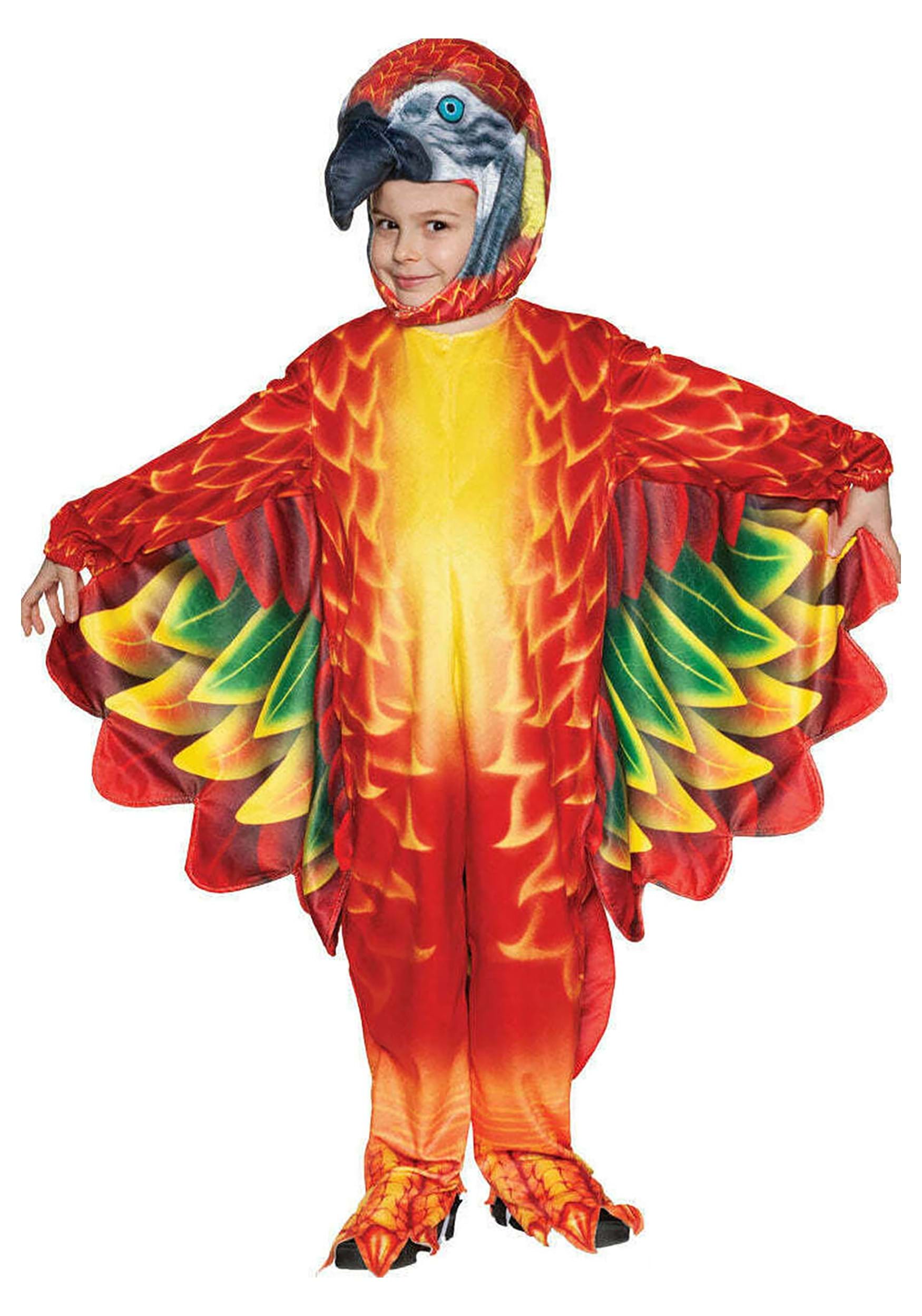 Toddler/Kid’s Photo Realistic Parrot Costume