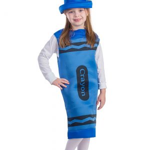Toddler's Blue Crayon Costume