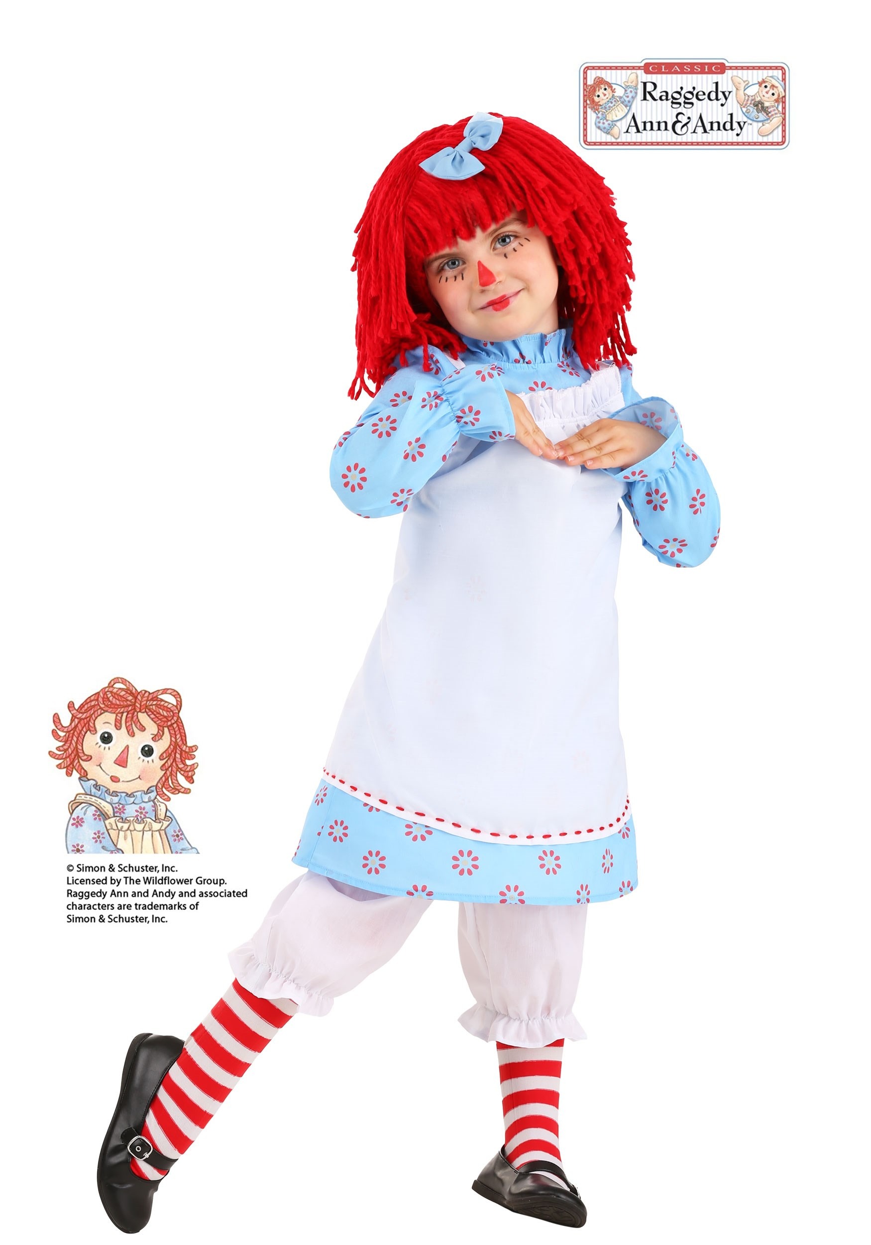 Toddler’s Exclusive Raggedy Ann Costume
