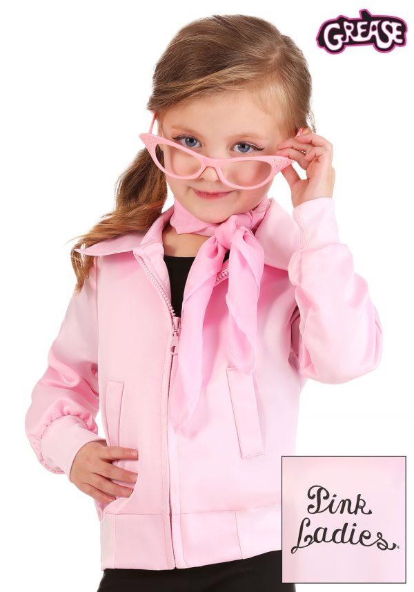 Toddler's Grease Pink Ladies Costume Jacket
