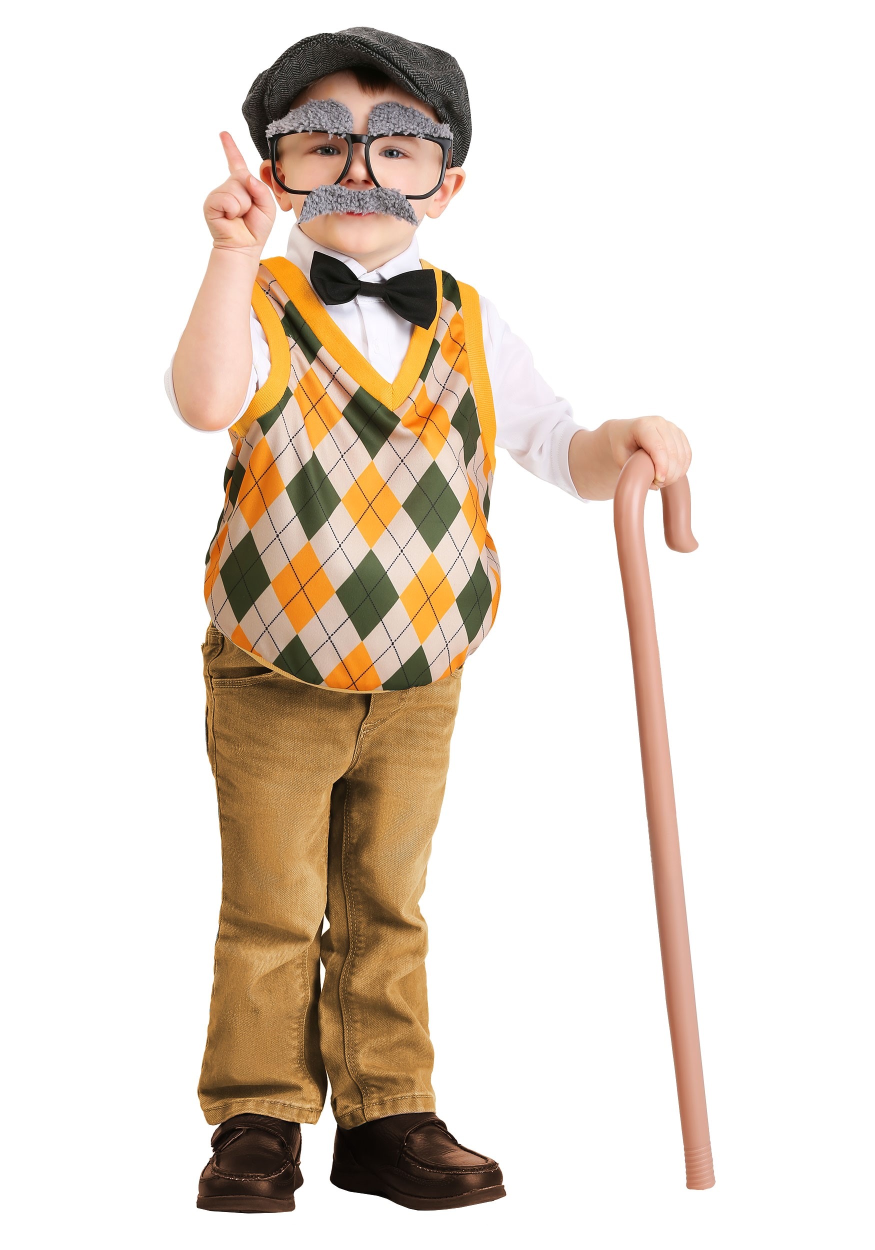 Toddler’s Old Man Costume