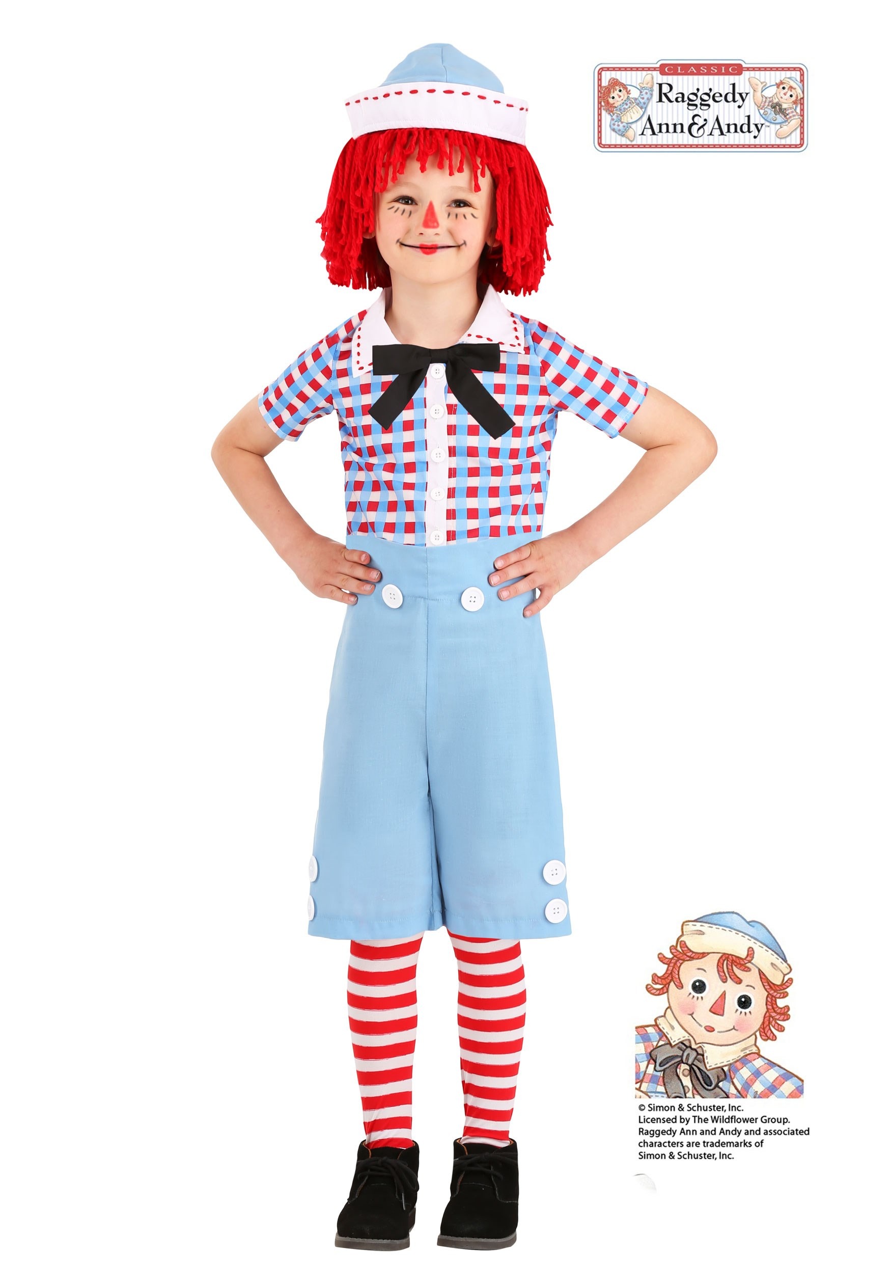 Toddler’s Raggedy Andy Costume