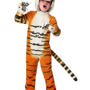 Toddler's Realistic Tiger Costume
