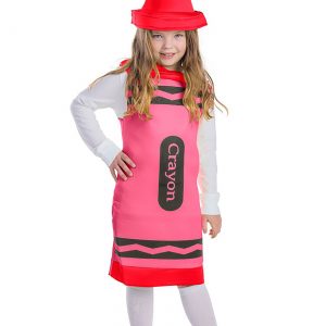Toddler's Red Crayon Costume