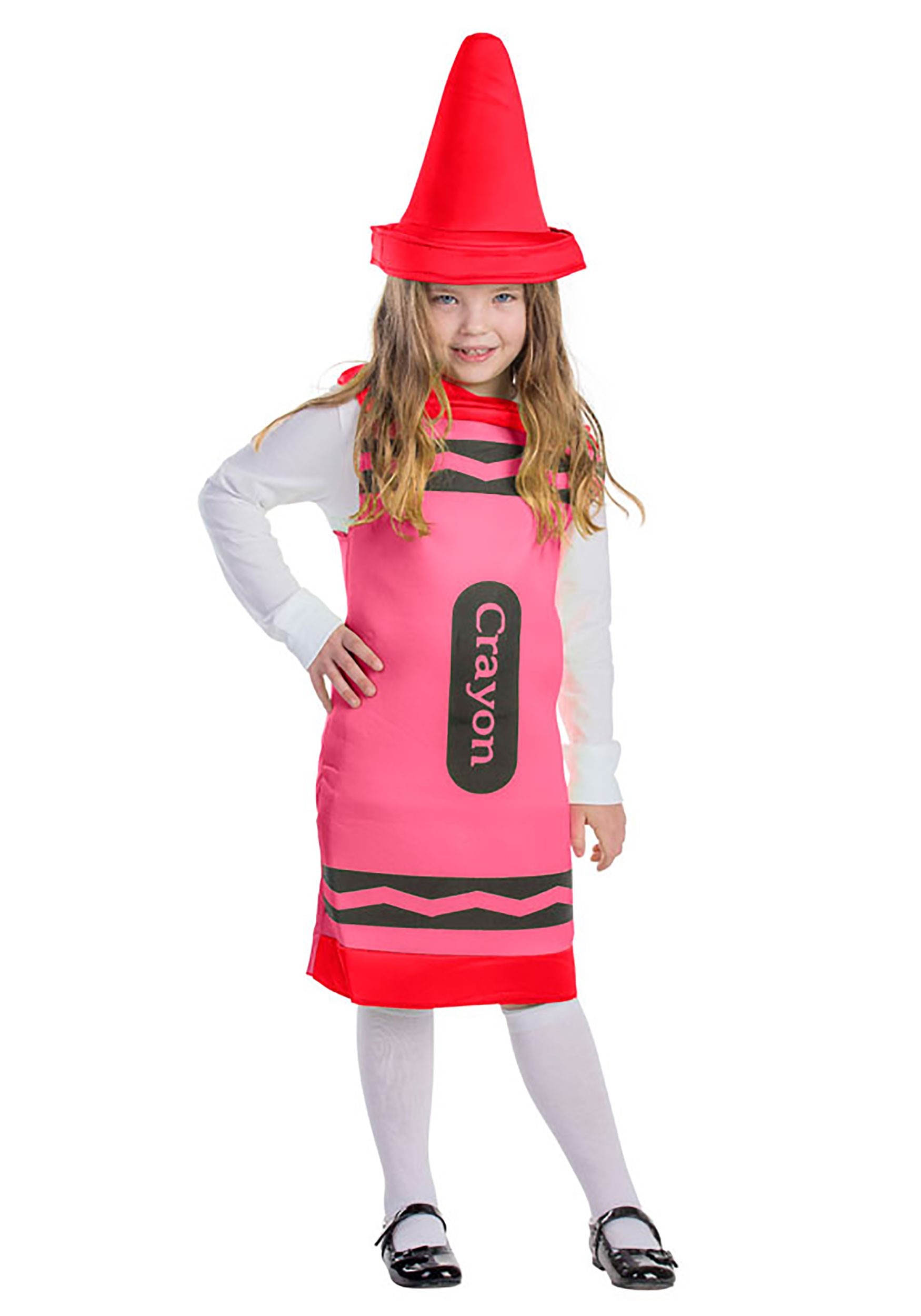 Toddler’s Red Crayon Costume