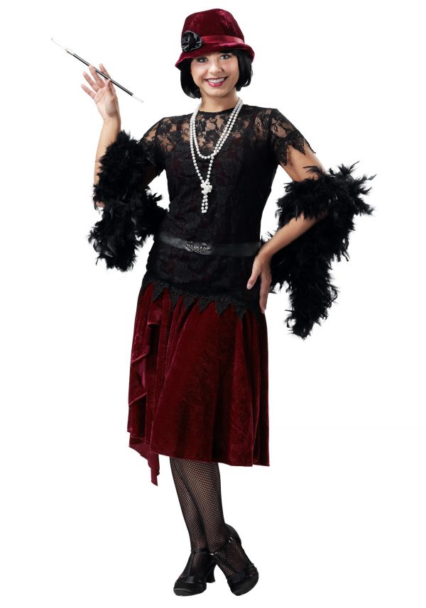 Toe Tappin' Flapper Plus Size Women's Costume