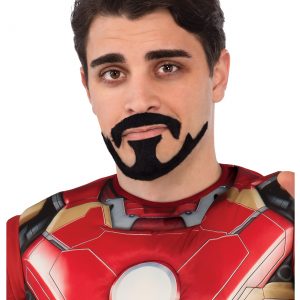 Tony Stark Iron Man Mustache & Goatee