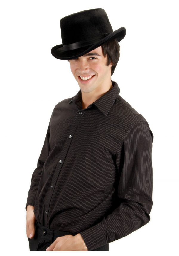 Top Costume Hat Black for Men