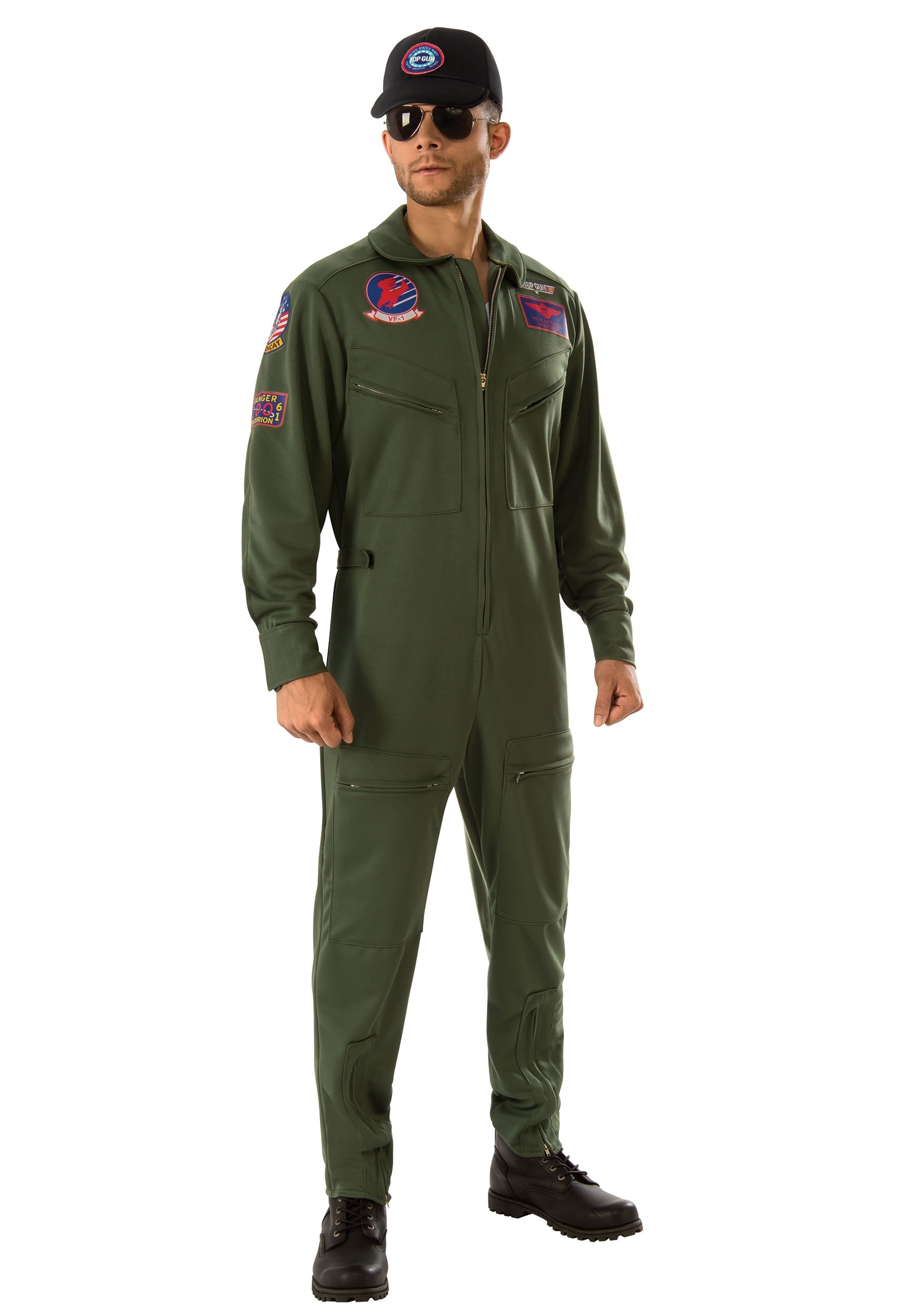 Top Gun Men’s Jumpsuit Costume