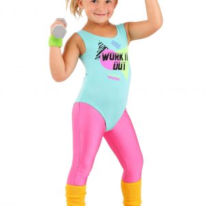 Totally 80s Toddler Workout Costume