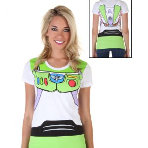 Toy Story Buzz Lightyear Women's Costume T-Shirt