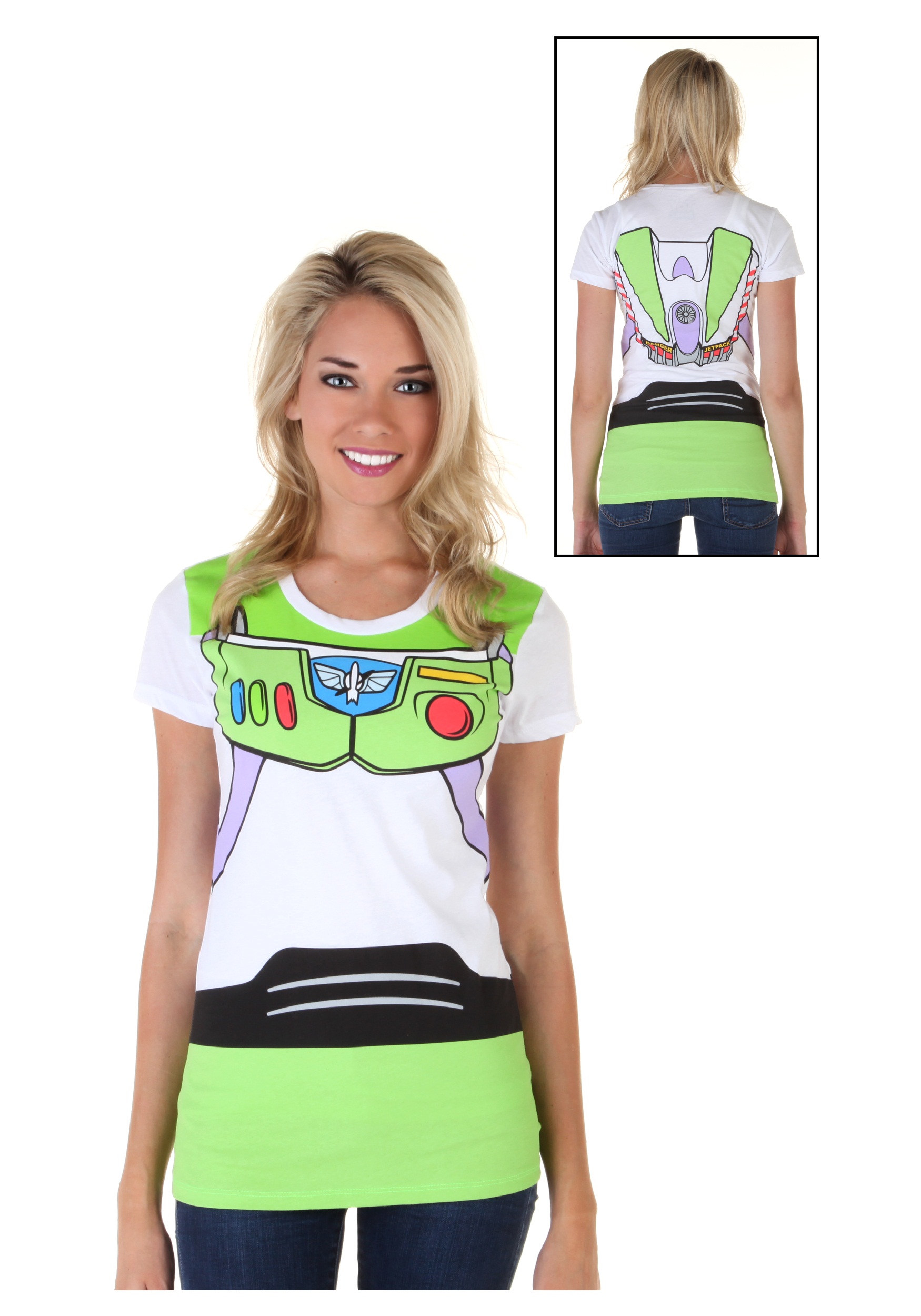 Toy Story Buzz Lightyear Women’s Costume T-Shirt