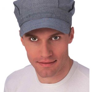 Train Engineer Costume Hat for Adults