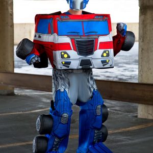 Transformers Optimus Prime Converting Adult Costume