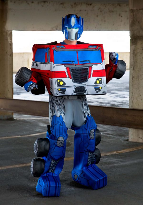 Transformers Optimus Prime Converting Adult Costume