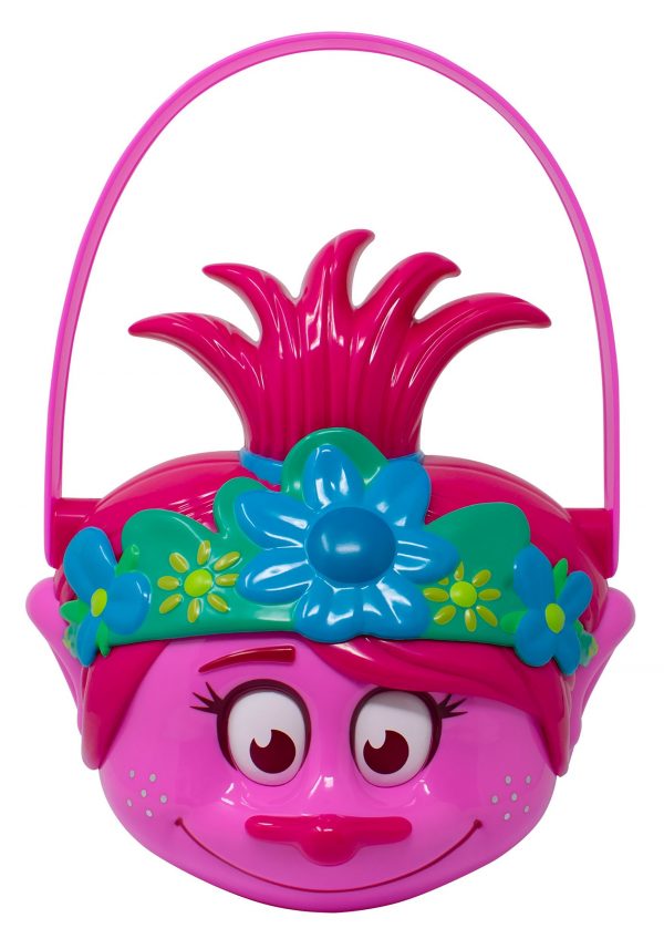 Trolls Poppy Plastic Trick or Treat Pail