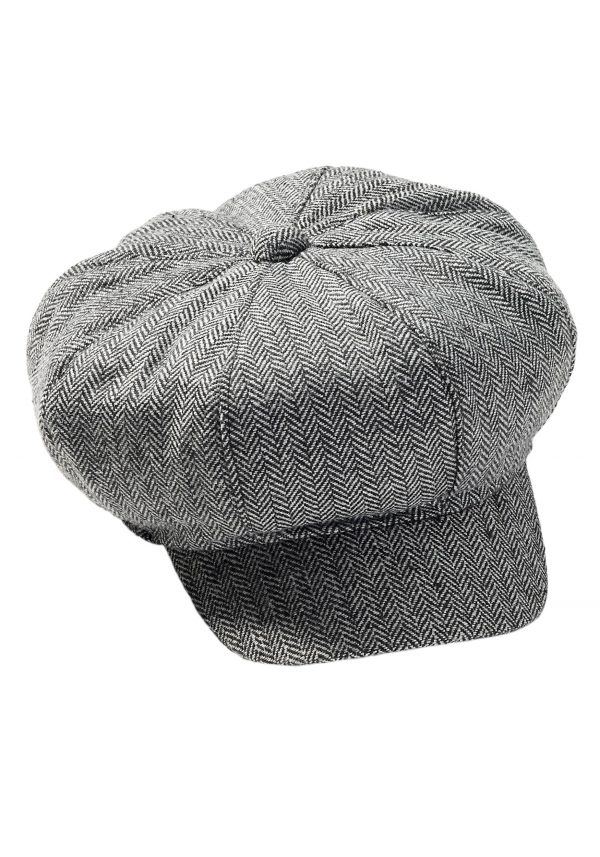 Tweed Newsboy Retro Hat