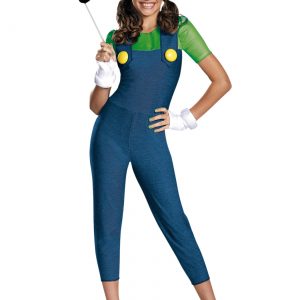 Tween Girls Luigi Costume