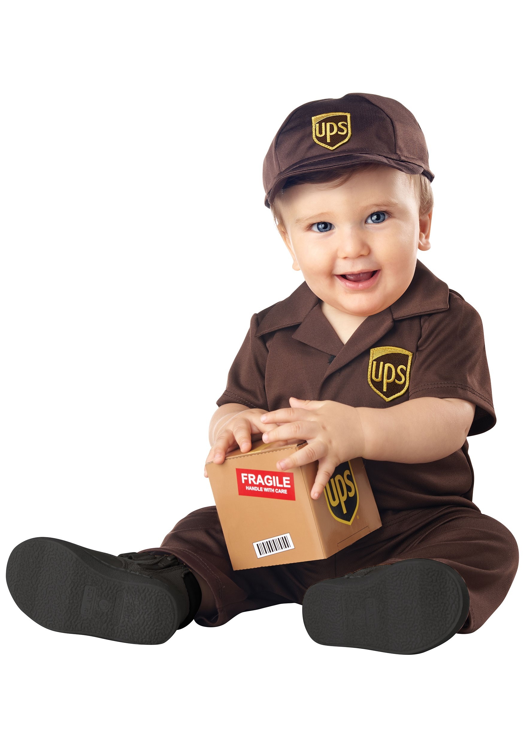 UPS Delivery Uniform Costume for Infants