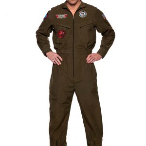 US Navy Top Gun Men's Jumpsuit Costume