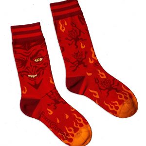 Vintage Devil Socks