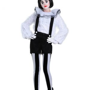 Vintage Pierrot Clown Women's Costume