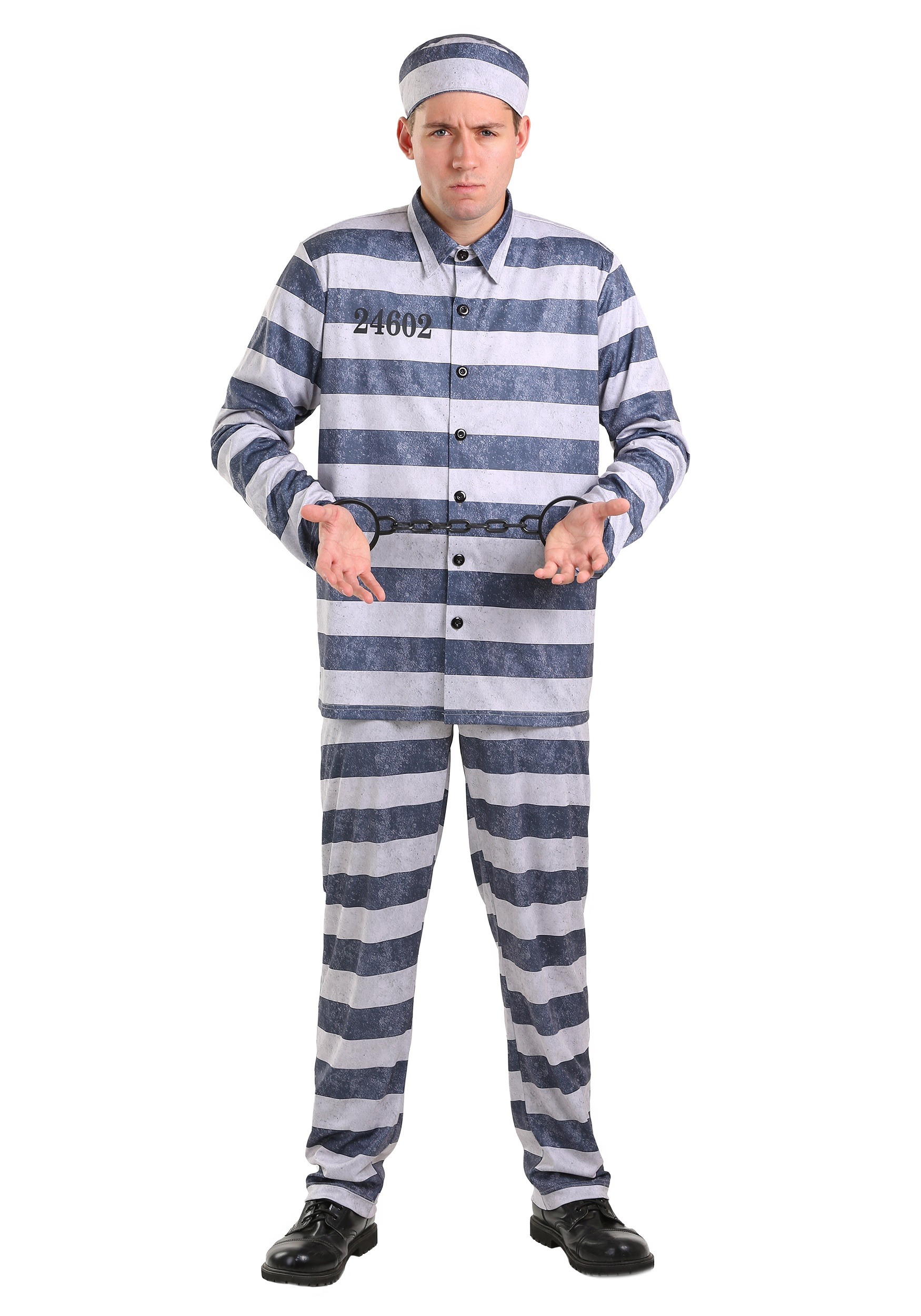 Vintage Prisoner Men’s Plus Size Costume