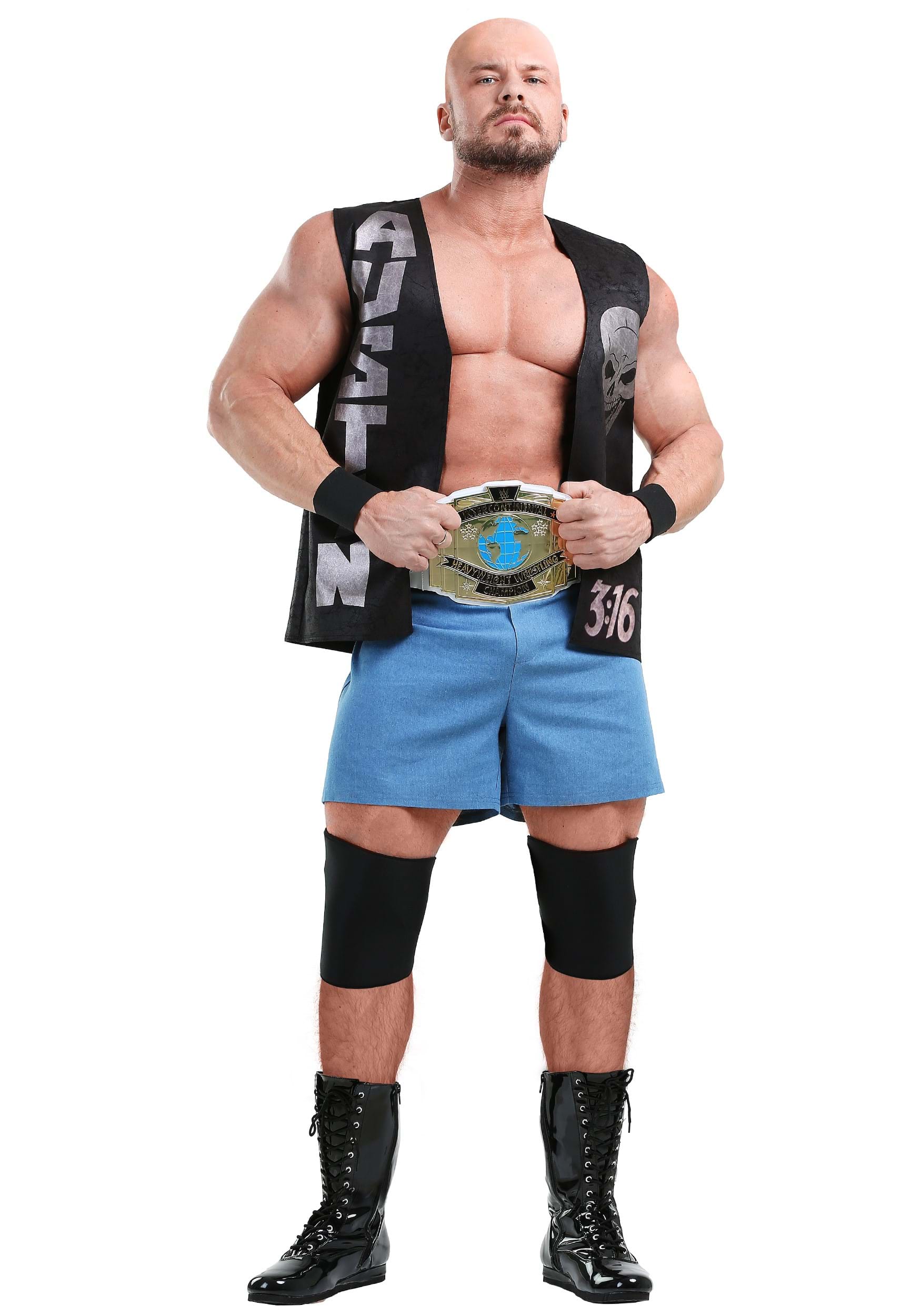 WWE Adult Plus Size Stone Cold Steve Austin Costume