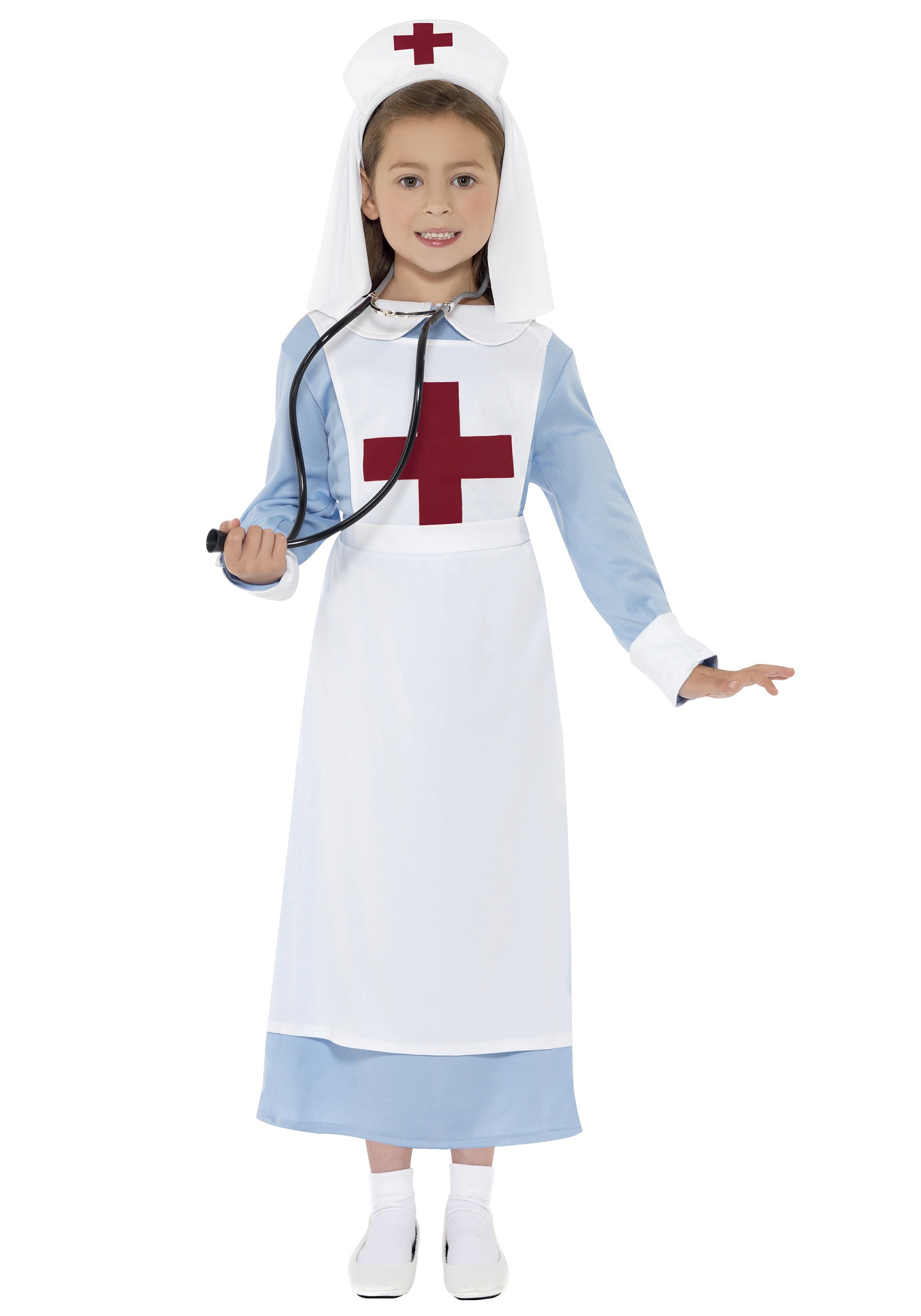 WWI Nurse Costume for Girls