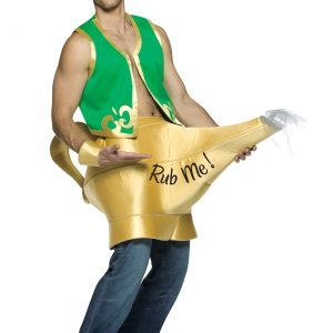Well-Endowed Genie and Lamp Mens Costume