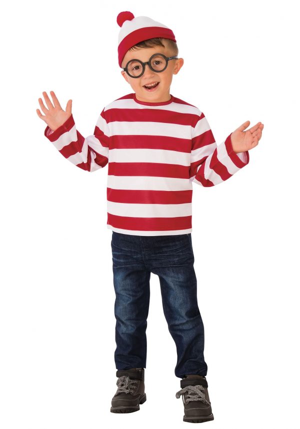 Where's Waldo Kid's Costume