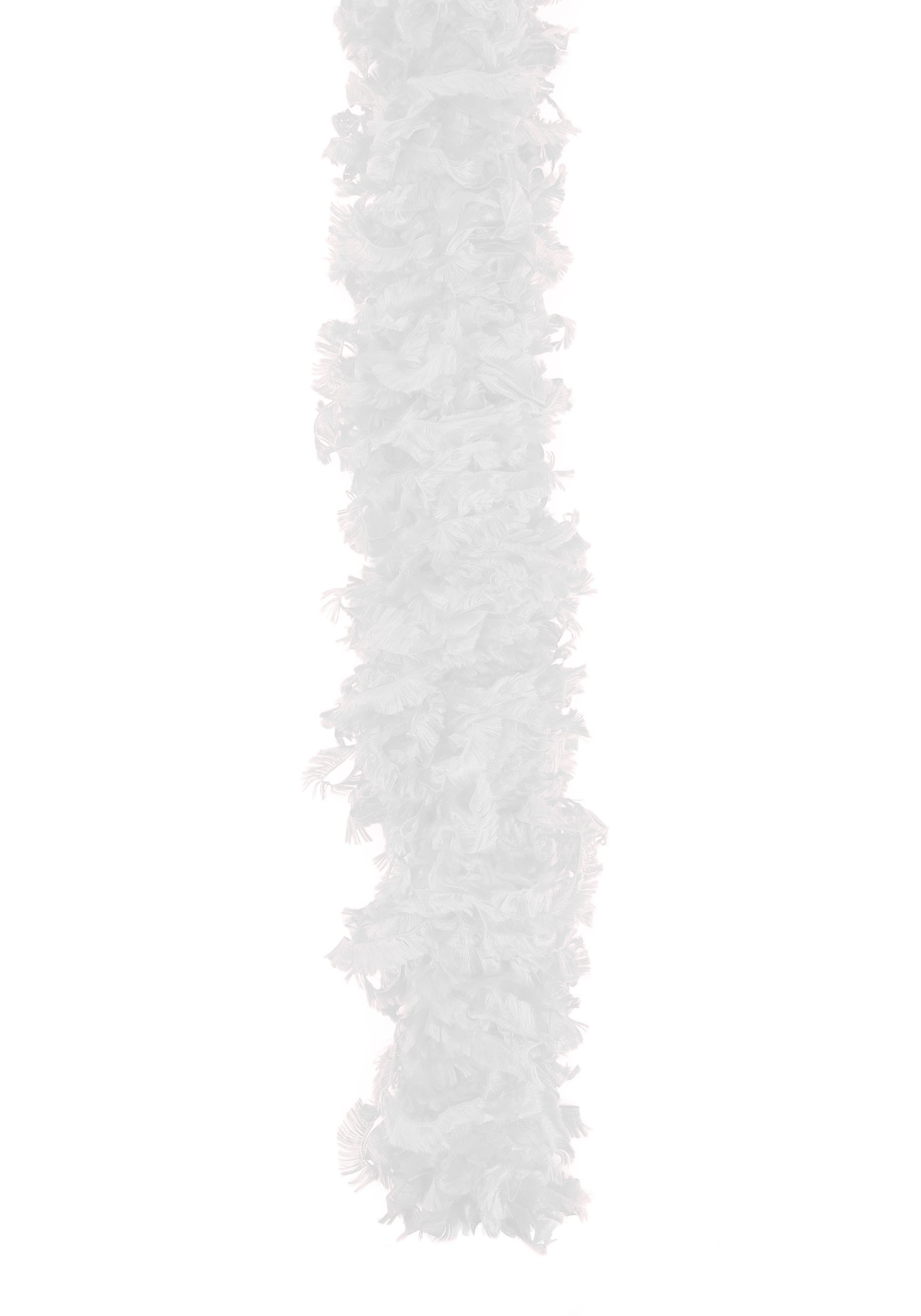 White 72-Inch Featherless Boa