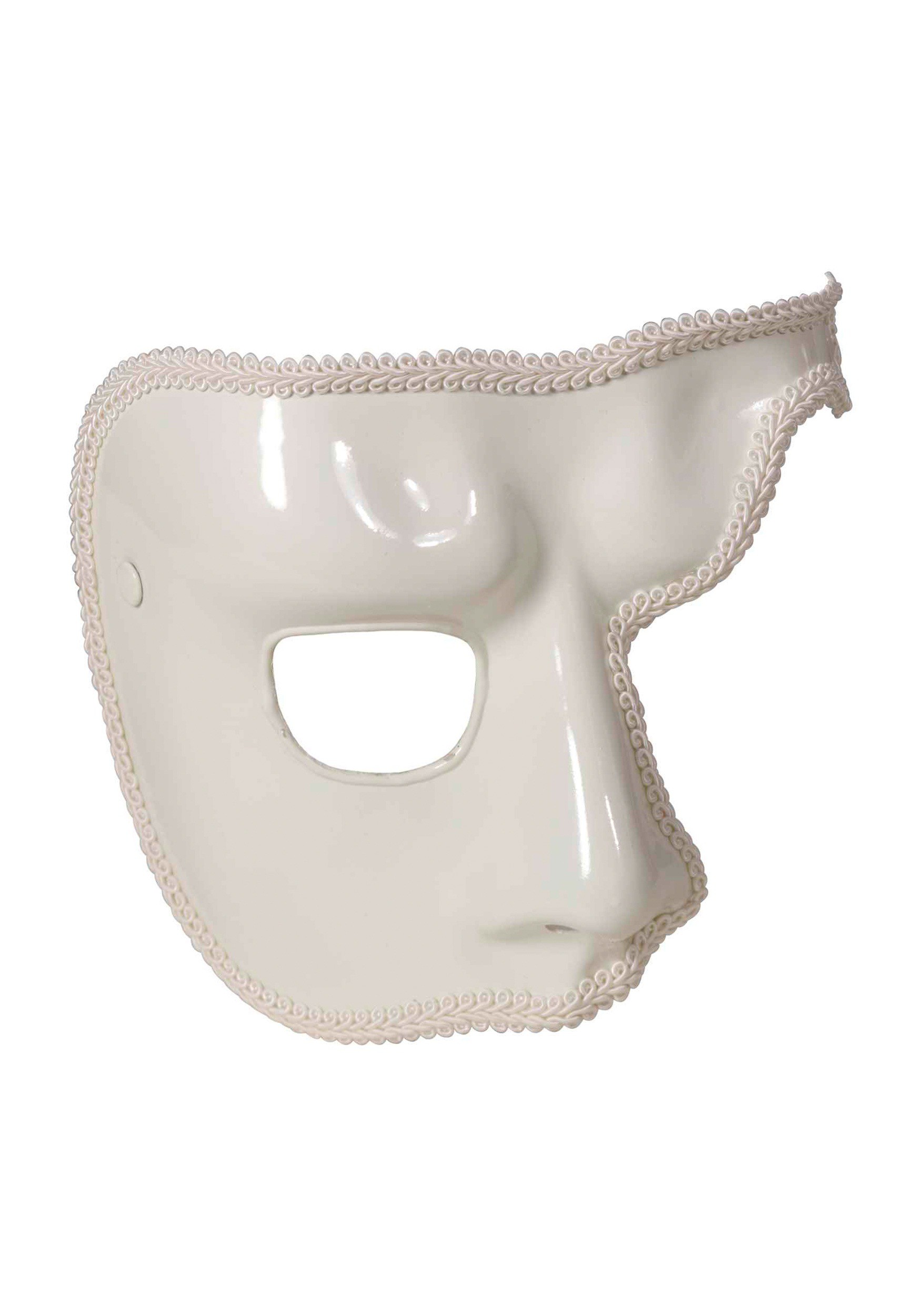 White Phantom Mask for Adults