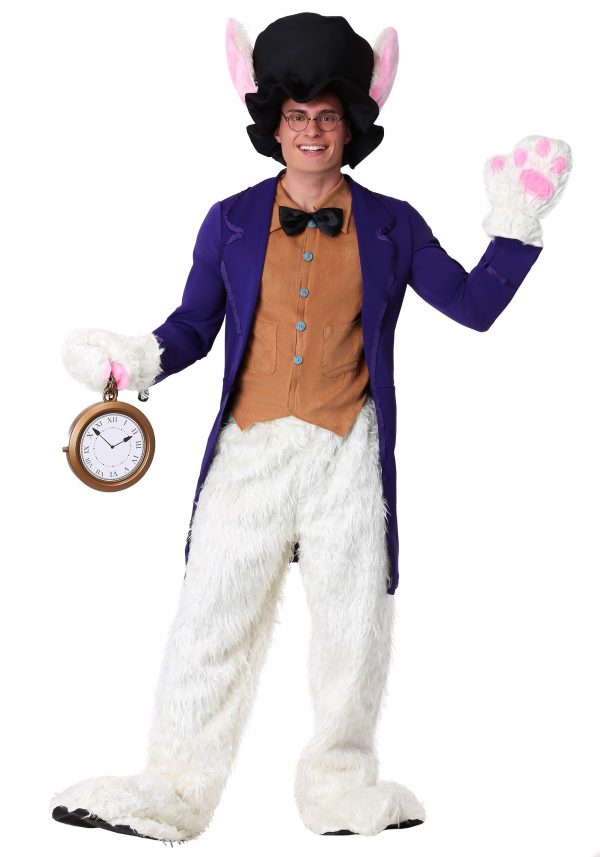 White Rabbit Costume for Adults