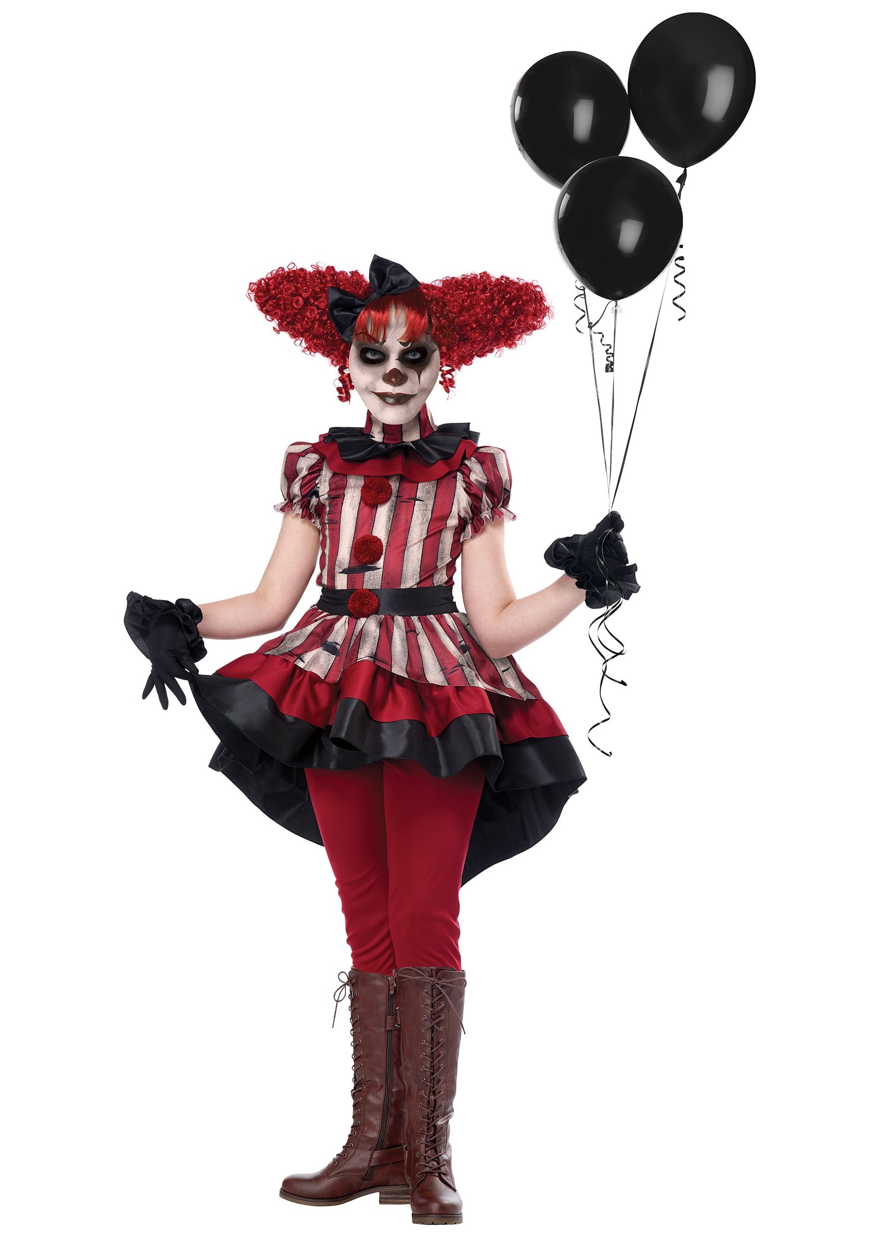 Wicked Clown Costume Girl’s
