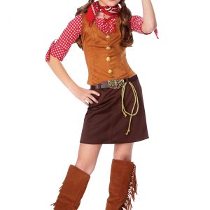 Wild West Girl's Gun Slinger Costume