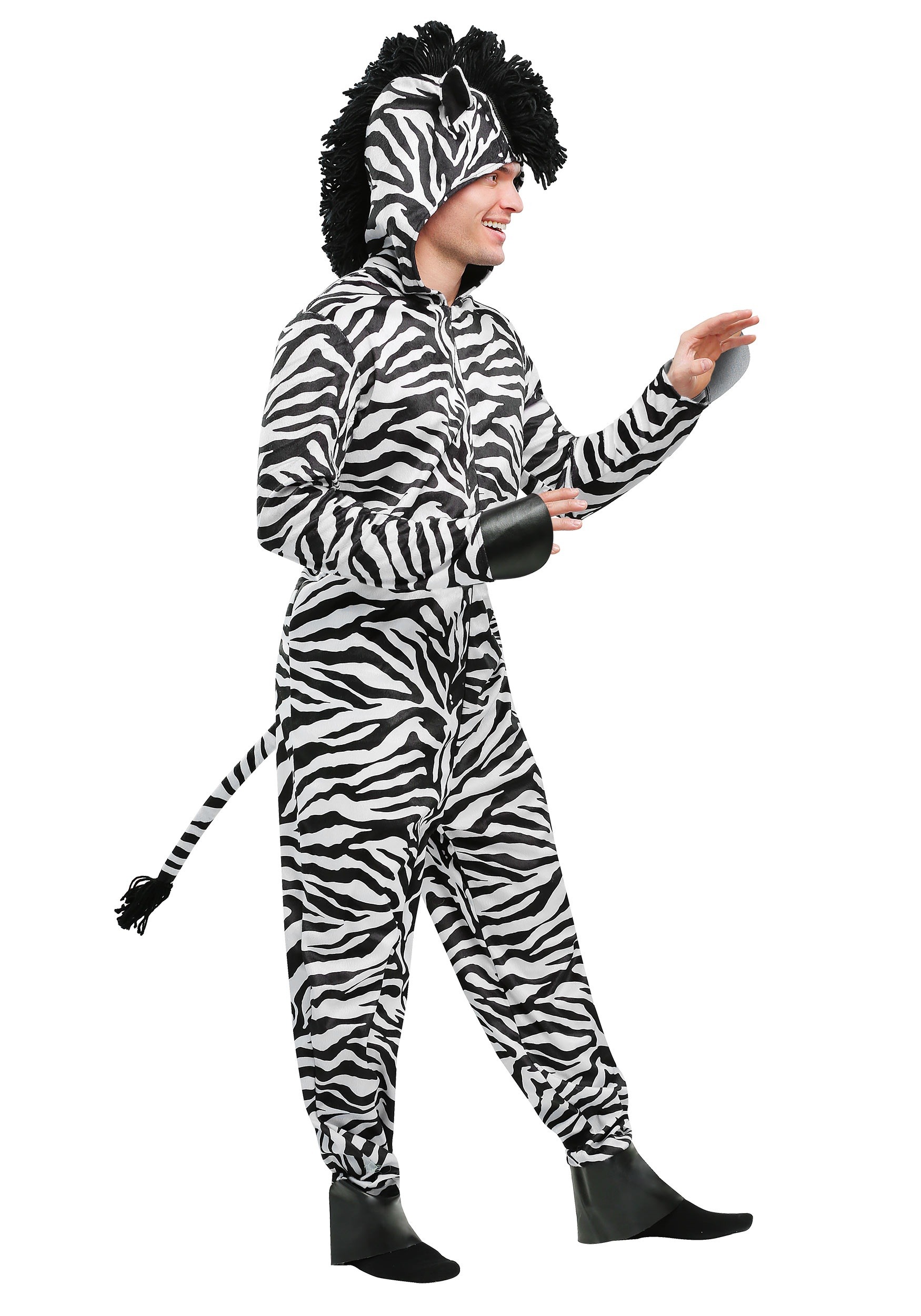 Wild Zebra Adult Costume