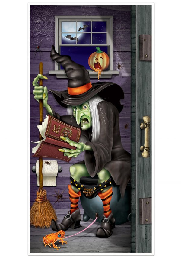 Witch Bathroom Decoration Cover