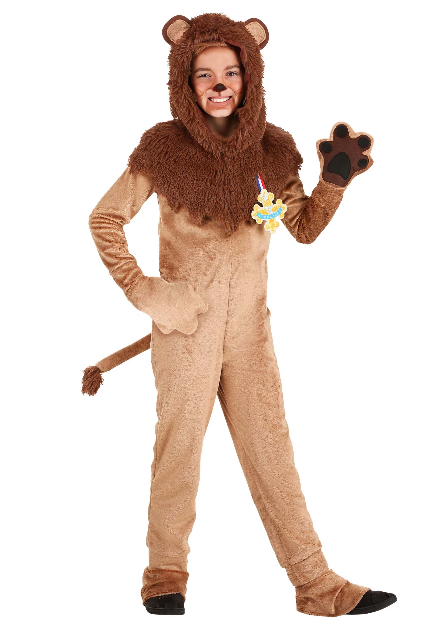 Wizard of Oz Cowardly Lion Kid’s Costume