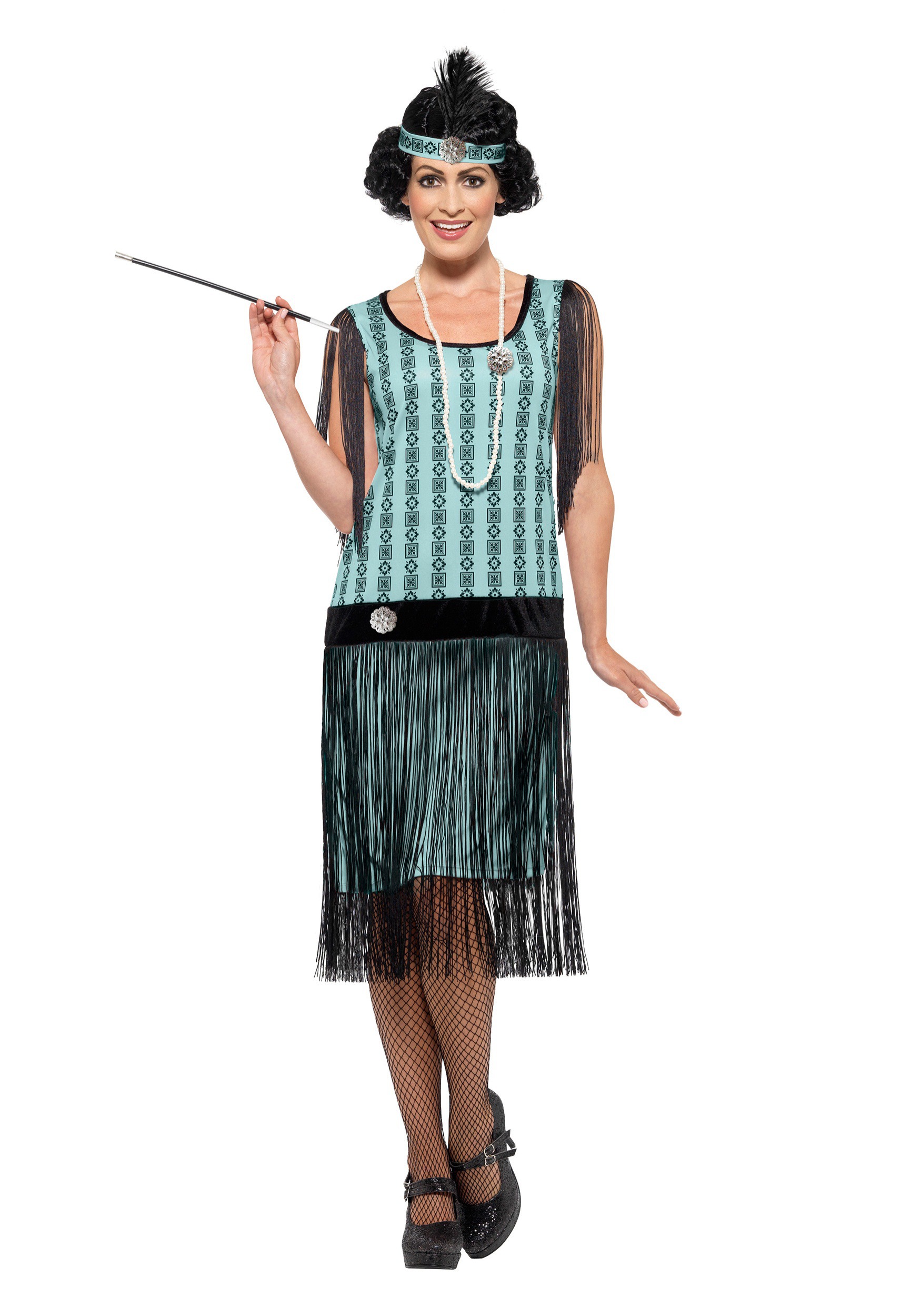 Women’s 1920s Mint Coco Flapper Costume
